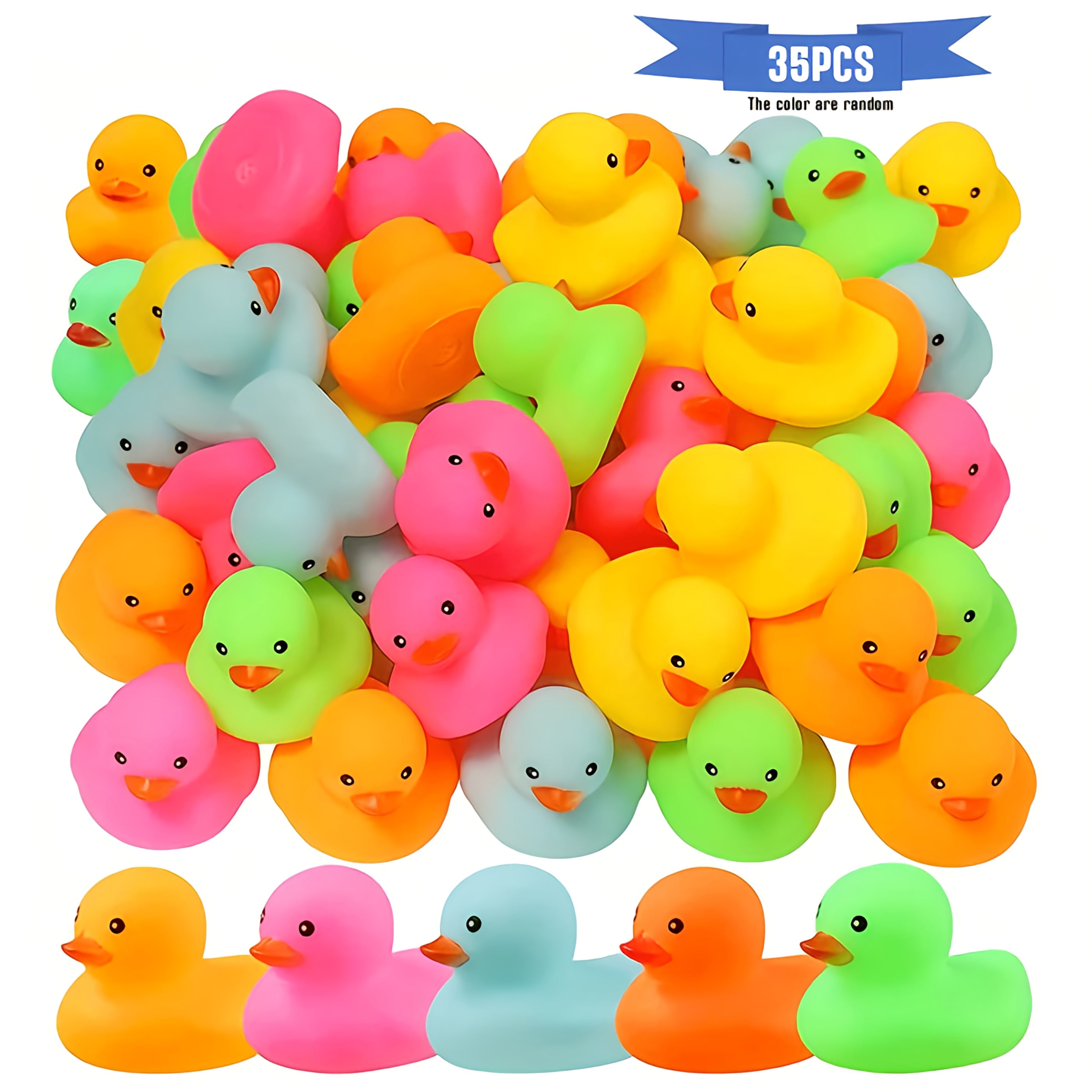 Rubber Bath Ducks for Kids and Toddlers