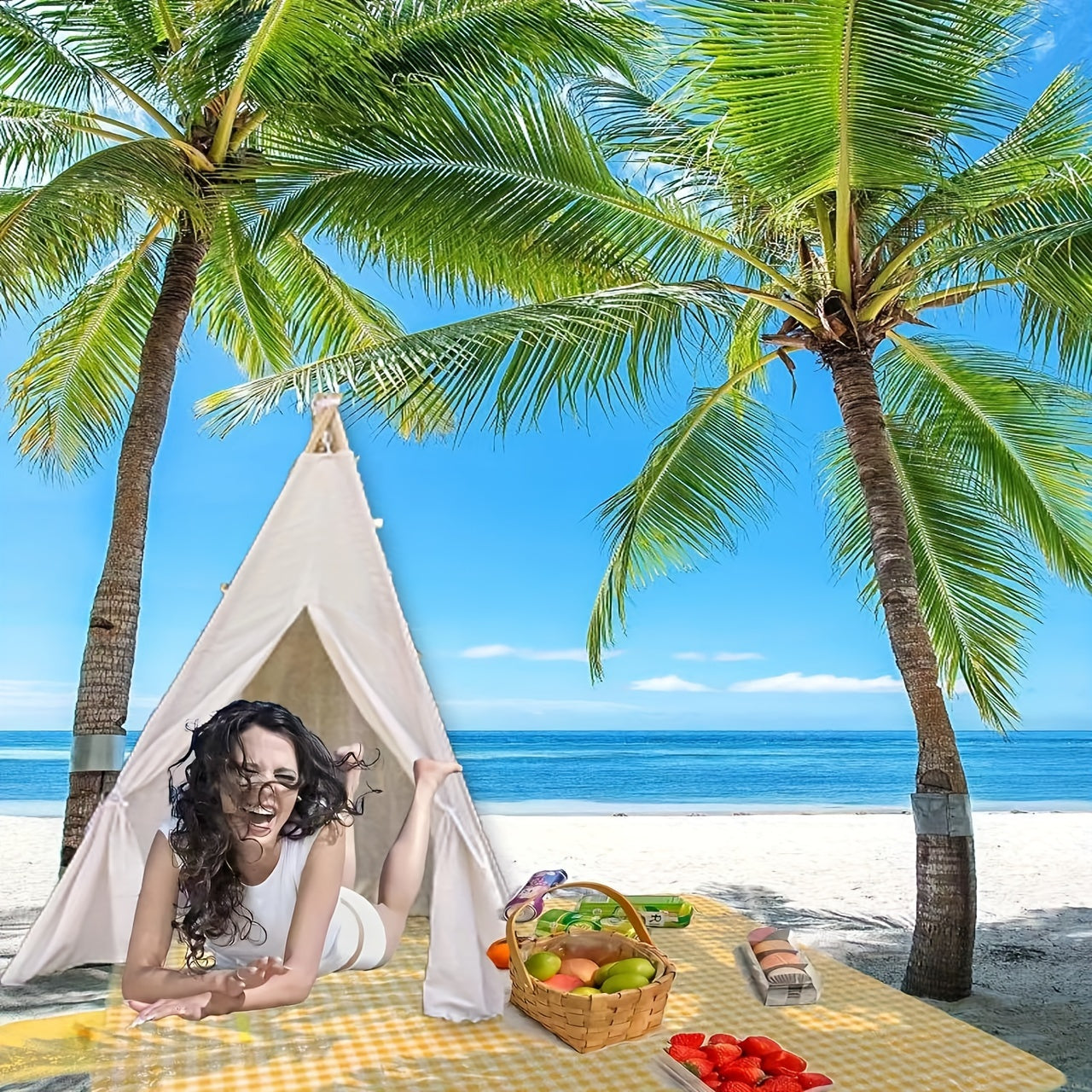 Picnic Blanket Waterproof Outdoor Mat