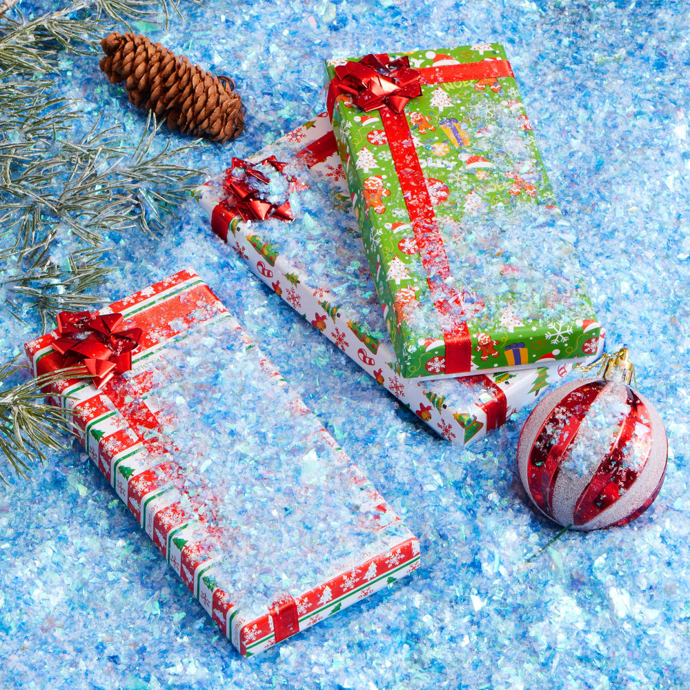 Vánoční dekorace sněhové vločky vnitřní zimní scénické doplňky