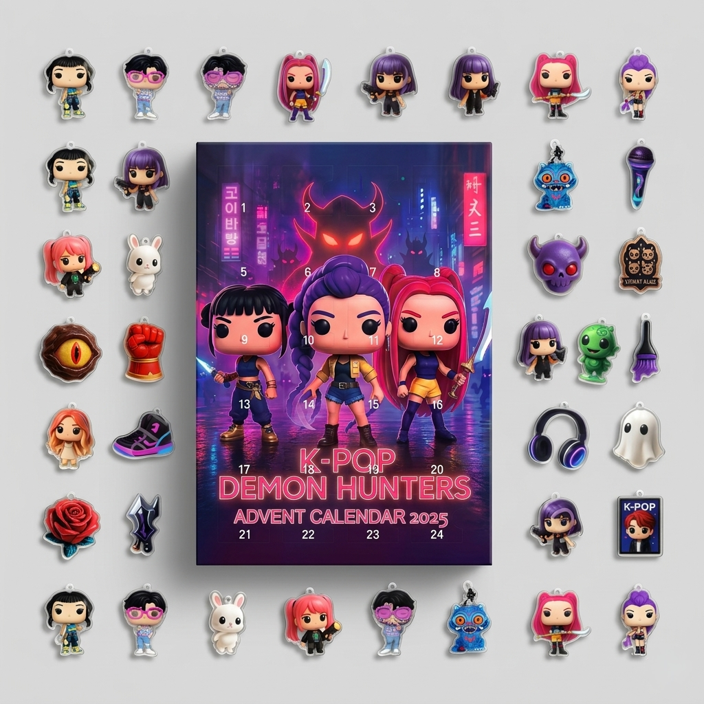 Advent Calendar Anime K Pop Holiday Countdown Box
