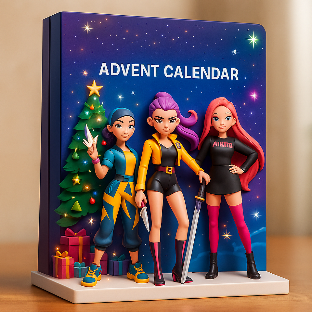Advent Calendar Anime Christmas Countdown Figurine Gift Set