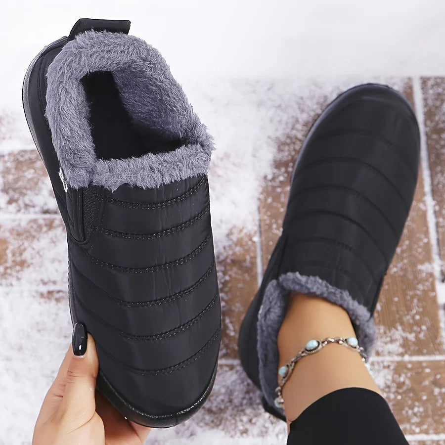 Women’s Waterproof Thermal Winter Boots | Slip On Snow
