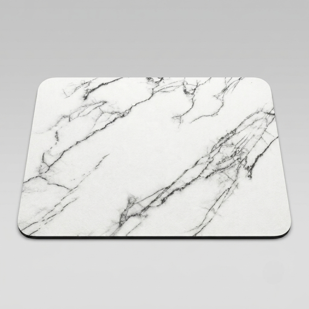 Bathroom Mat Quick Dry Non Slip Marble Floor Mat