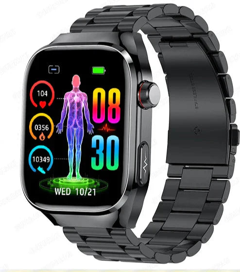 Variant image for Advanced Health Smartwatch with ECG, Blood Sugar Monitoring, 2.04-Inch AMOLED Display – Waterproof Fitness Tracker-10