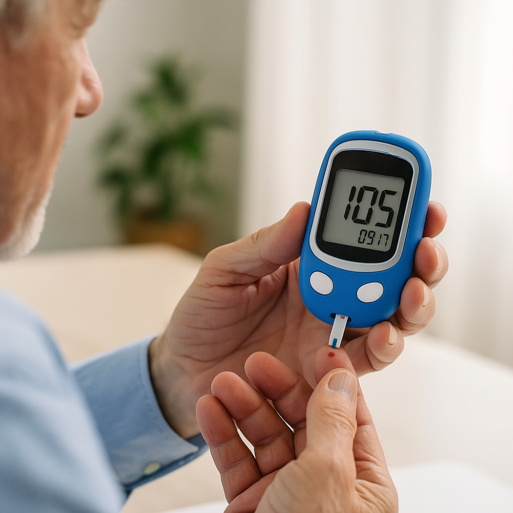 Blood Glucose Monitor Accurate Digital Tester Portable Device