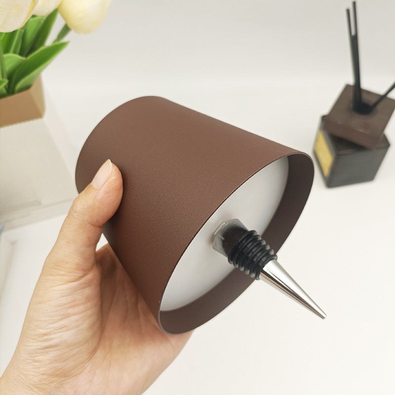 Bottle Light Metal Table Lamp