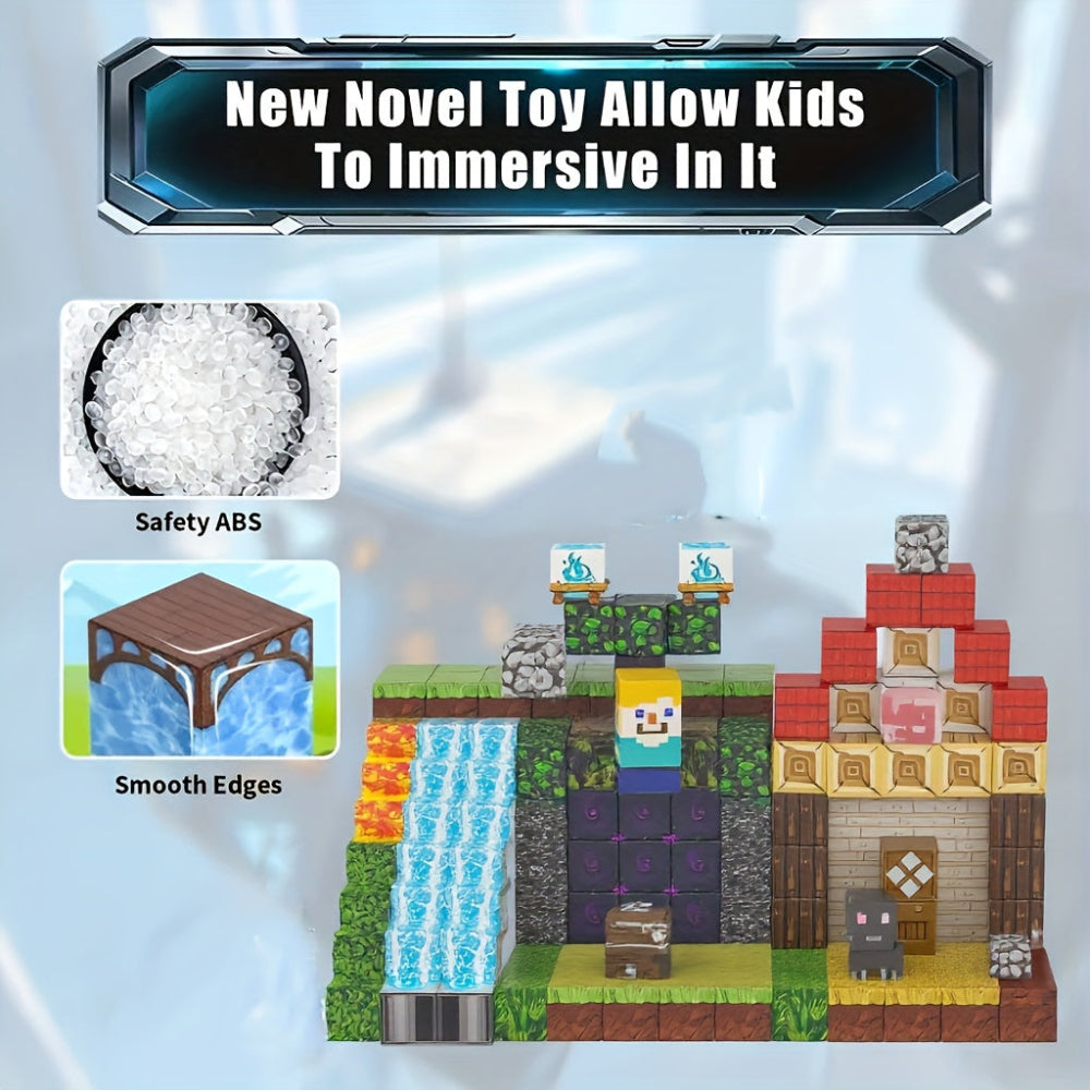 Building Blocks Toy Kids Magnetic Creative Construction Set