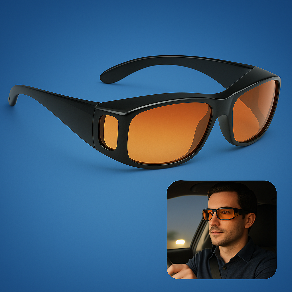 Fahrbrille mit blendfreiem Glas Nachtbrille