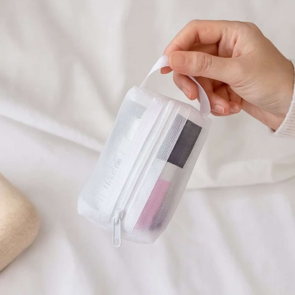 Women’s Compact Travel Accessories Pouch | Toiletry Organizer