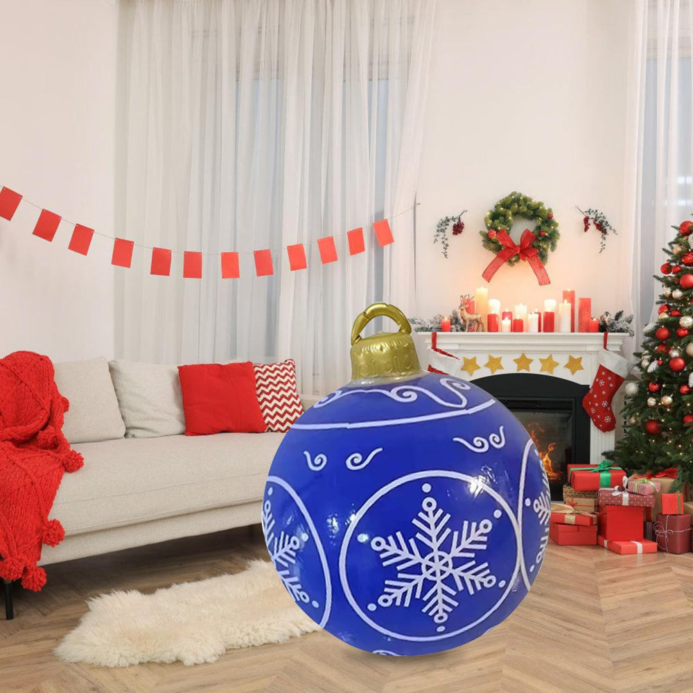Weihnachtsdekorationen Riesige Aufblasbare Feiertags-Dekorationen Für Den Außenbereich Gartenball