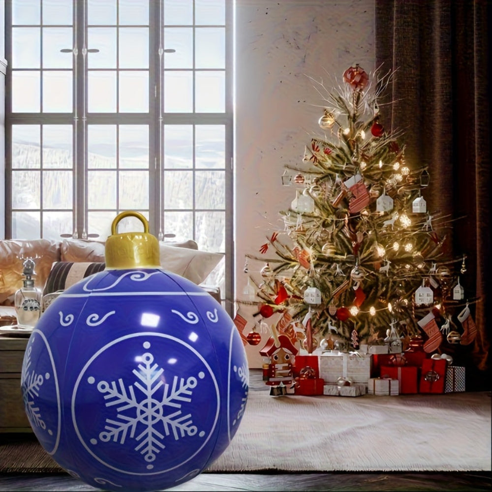 Weihnachtsdekorationen Riesige Aufblasbare Feiertags-Dekorationen Für Den Außenbereich Gartenball
