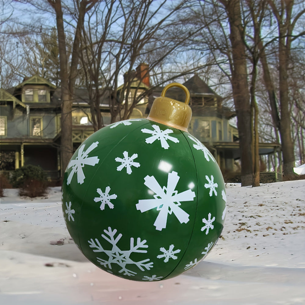 Weihnachtsdekorationen Riesige Aufblasbare Feiertags-Dekorationen Für Den Außenbereich Gartenball