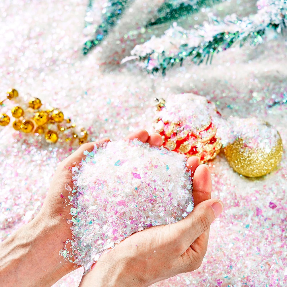 Vánoční dekorace sněhové vločky vnitřní zimní scénické doplňky