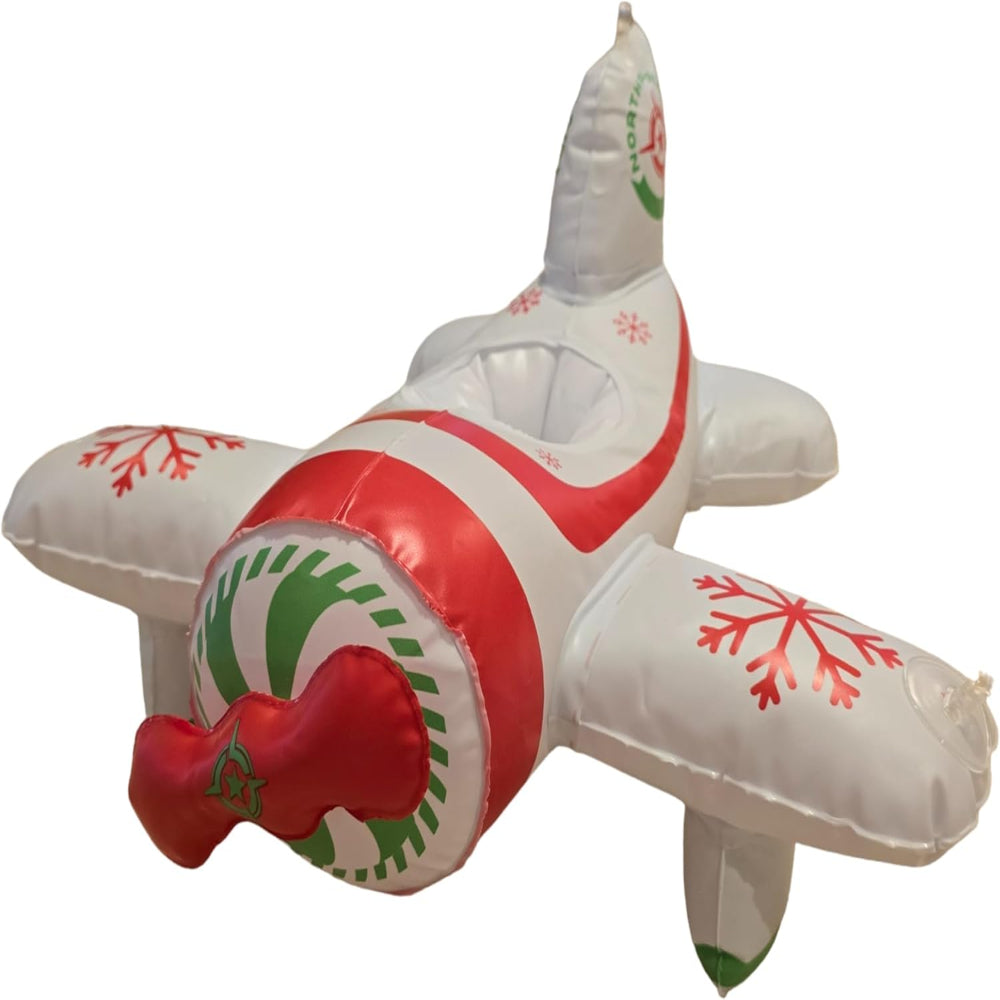 Kit de elfo inflable de Navidad 24 avión decoración interior exterior