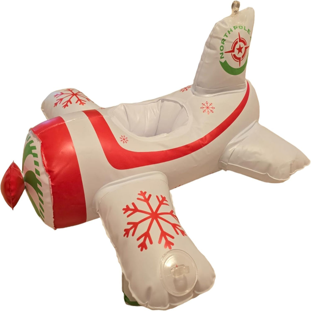 Kit de elfo inflable de Navidad 24 avión decoración interior exterior