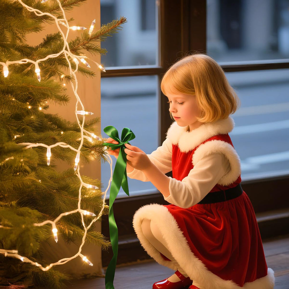 Luci di Natale Luci a Catena Interno Esterno Set Mini Collegabile