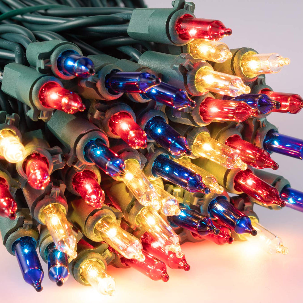 Luci di Natale Luci a Catena Interno Esterno Set Mini Collegabile