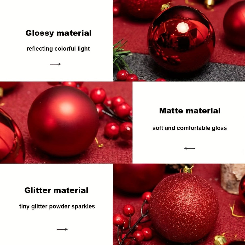 Vánoční ozdoby Vánoční koule závěsné sváteční dekorace