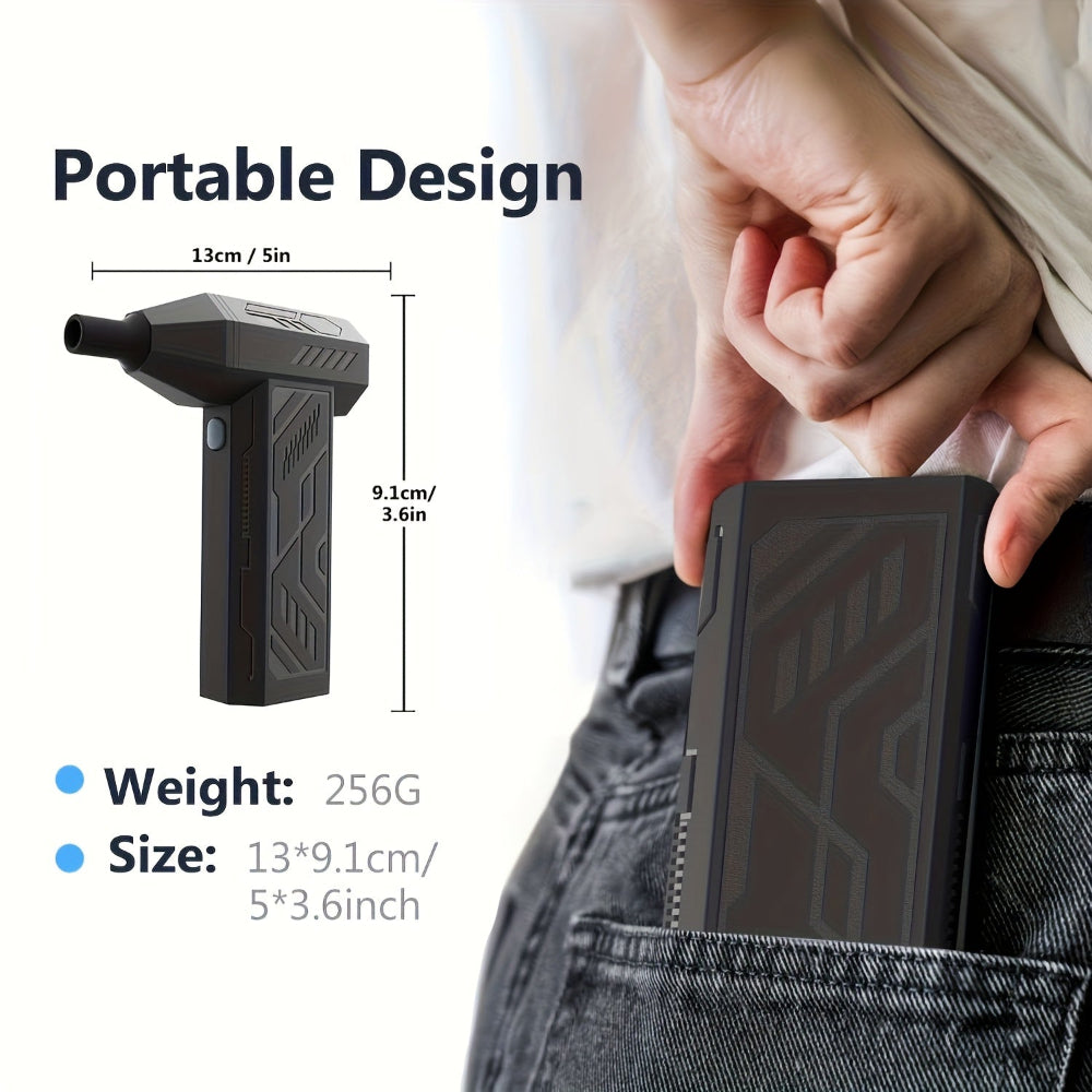 Stlačený vzduchový čistič Výkonný elektrický čisticí dmychadlo na dárky