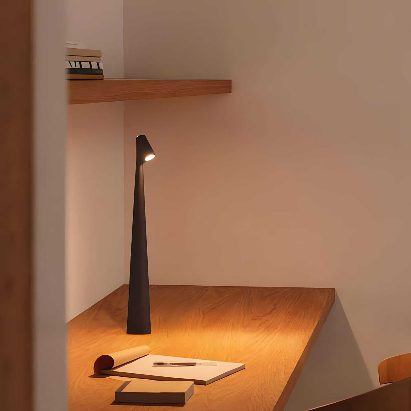 SlimLuxe - Cordless Table Lamp with Adjustable Brightness