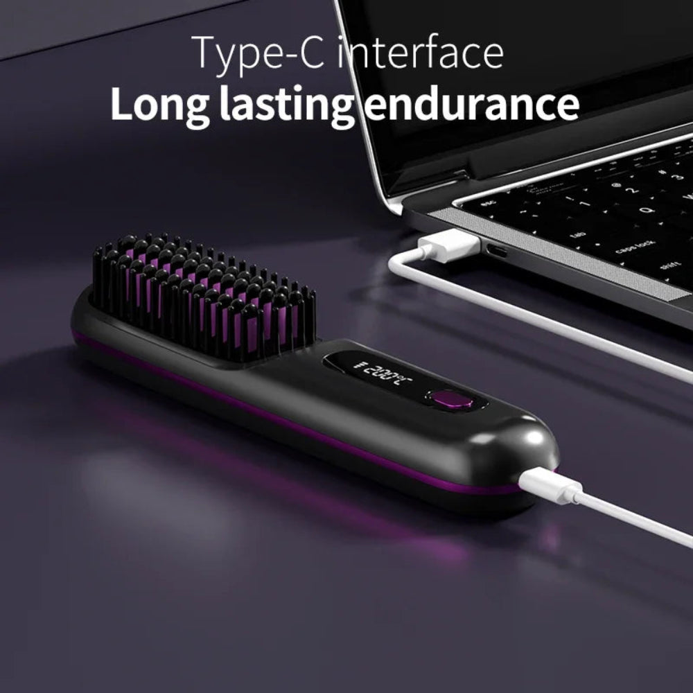 Cordless Hair Straightener USB Charging Function 3