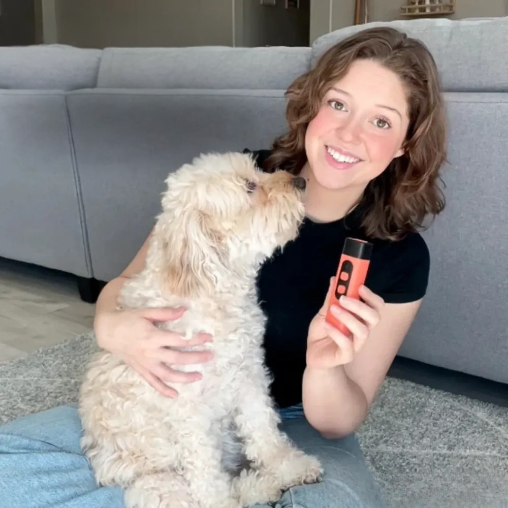 Dog Bark Control Ultrasonic Trainer Portable Training Device