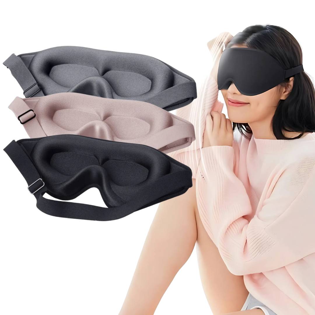 Sleep Mask 3D Eye Cover for Light Blocking