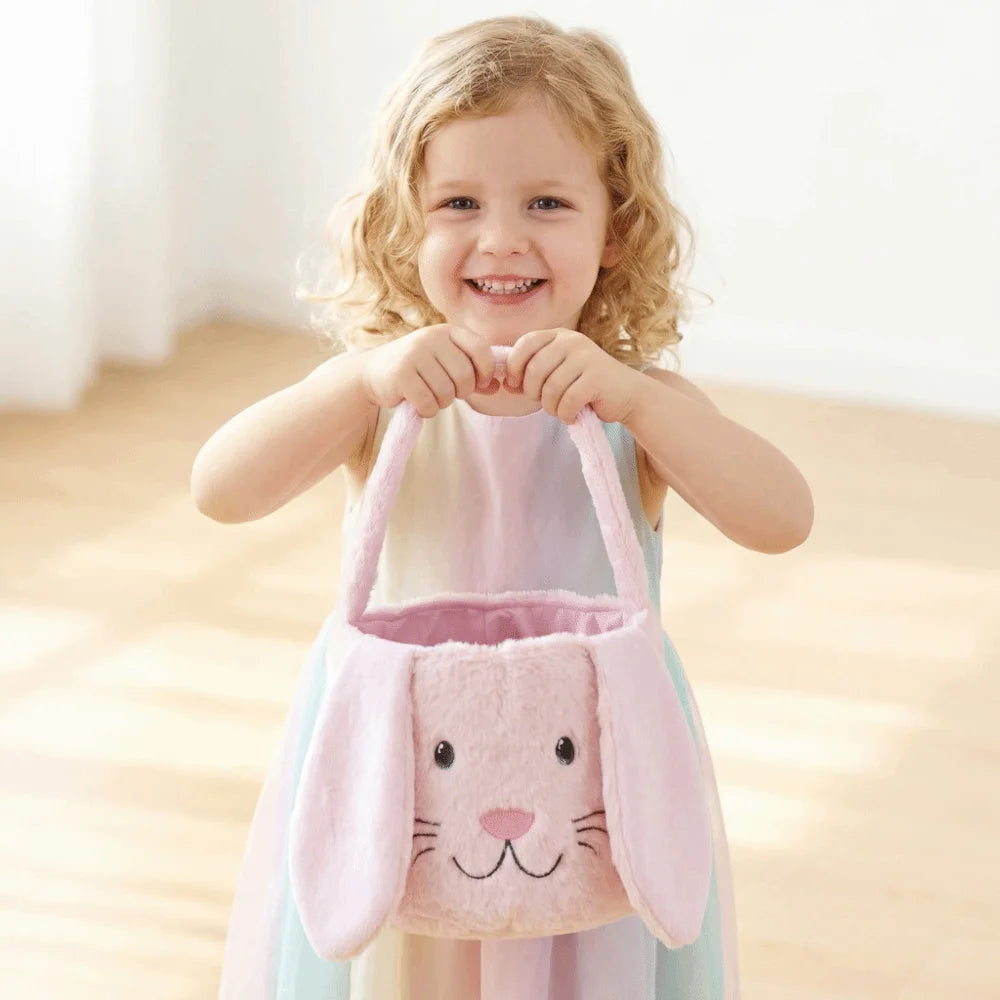 Easter Monday Basket Bunny Plush Storage Bucket 1