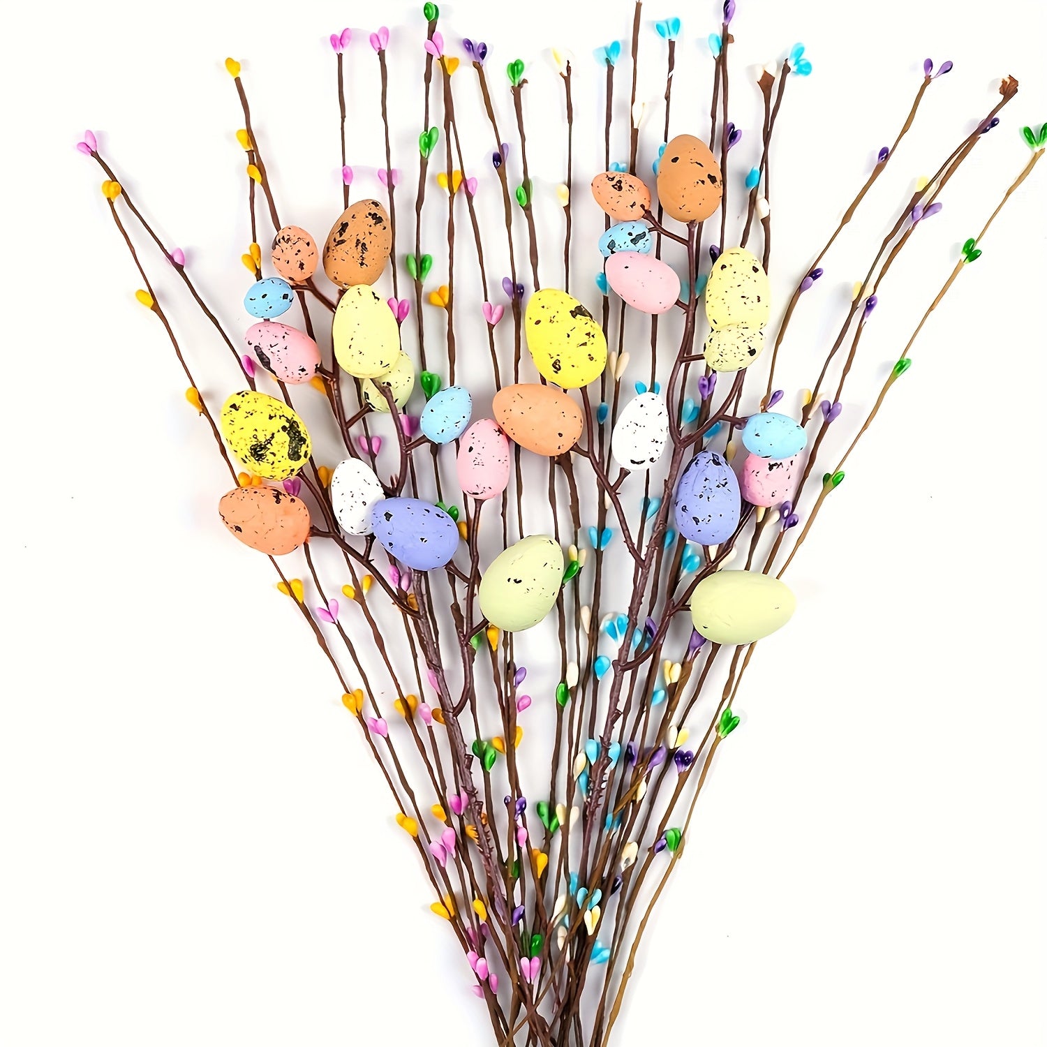 Easter Monday Decorations Artificial Egg Garland Vine Wreath 1