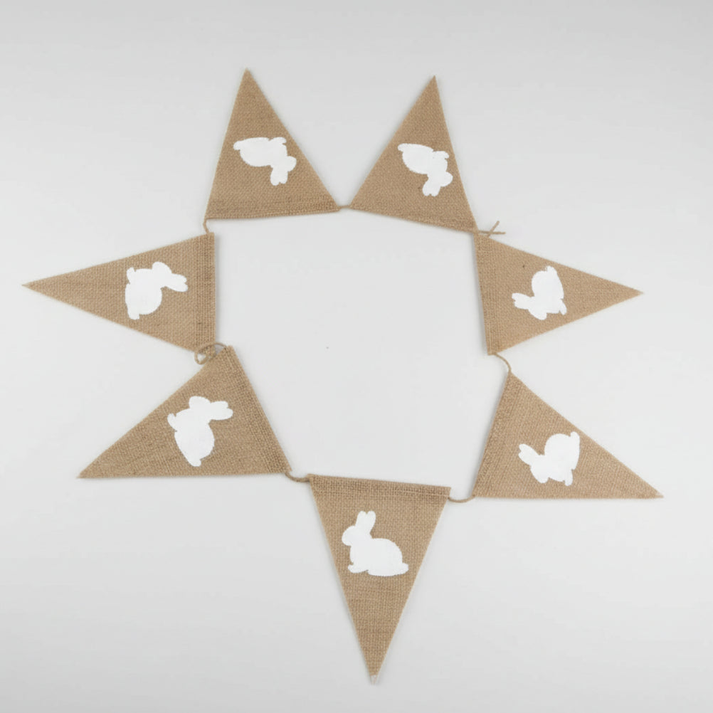 Easter Monday Decorations Rabbit Banner Bunting Garland 5