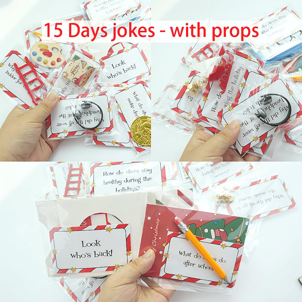 Elf Kit 24 Days Christmas Countdown Activity Game Set