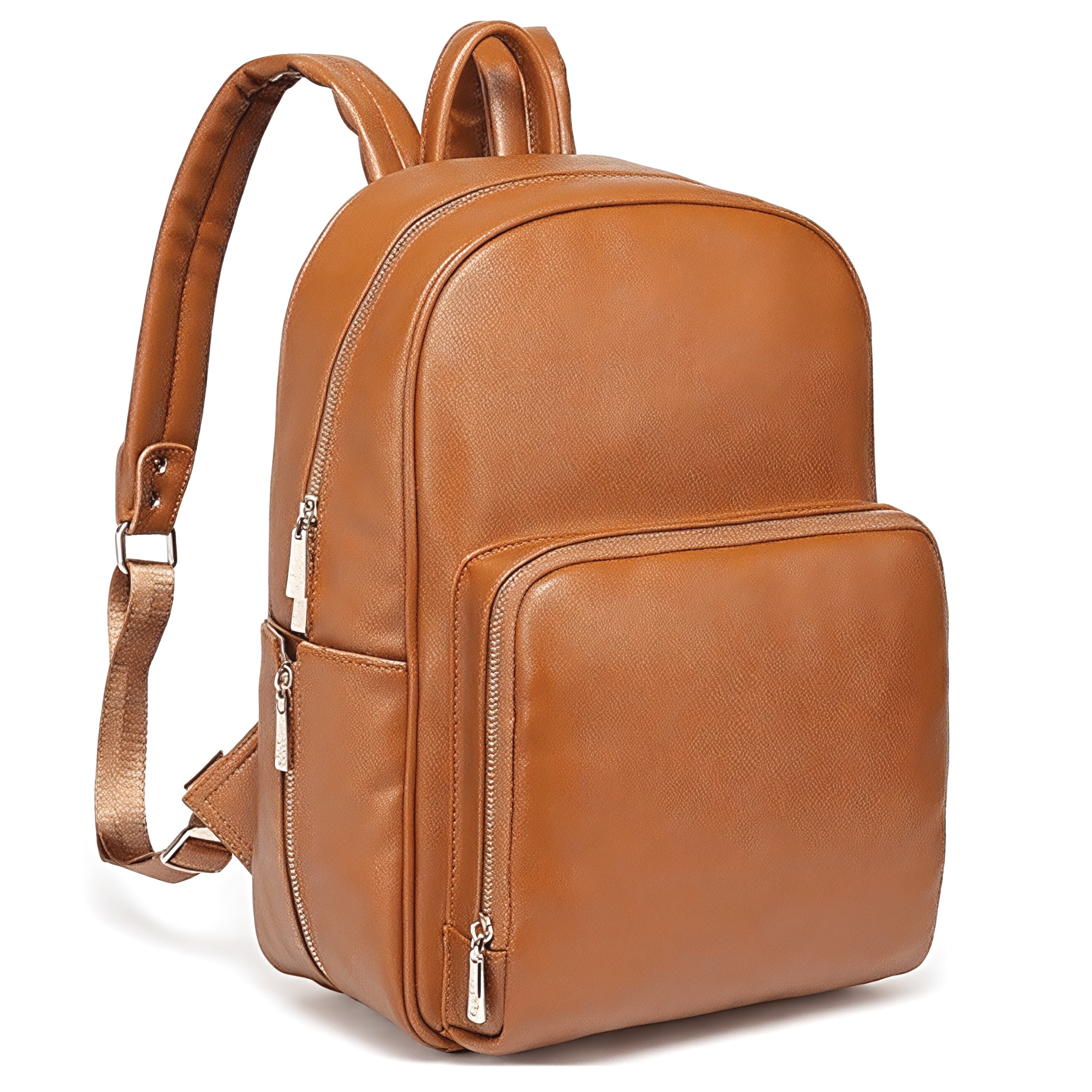 Women Vegan Leather Diaper Backpack | Waterproof