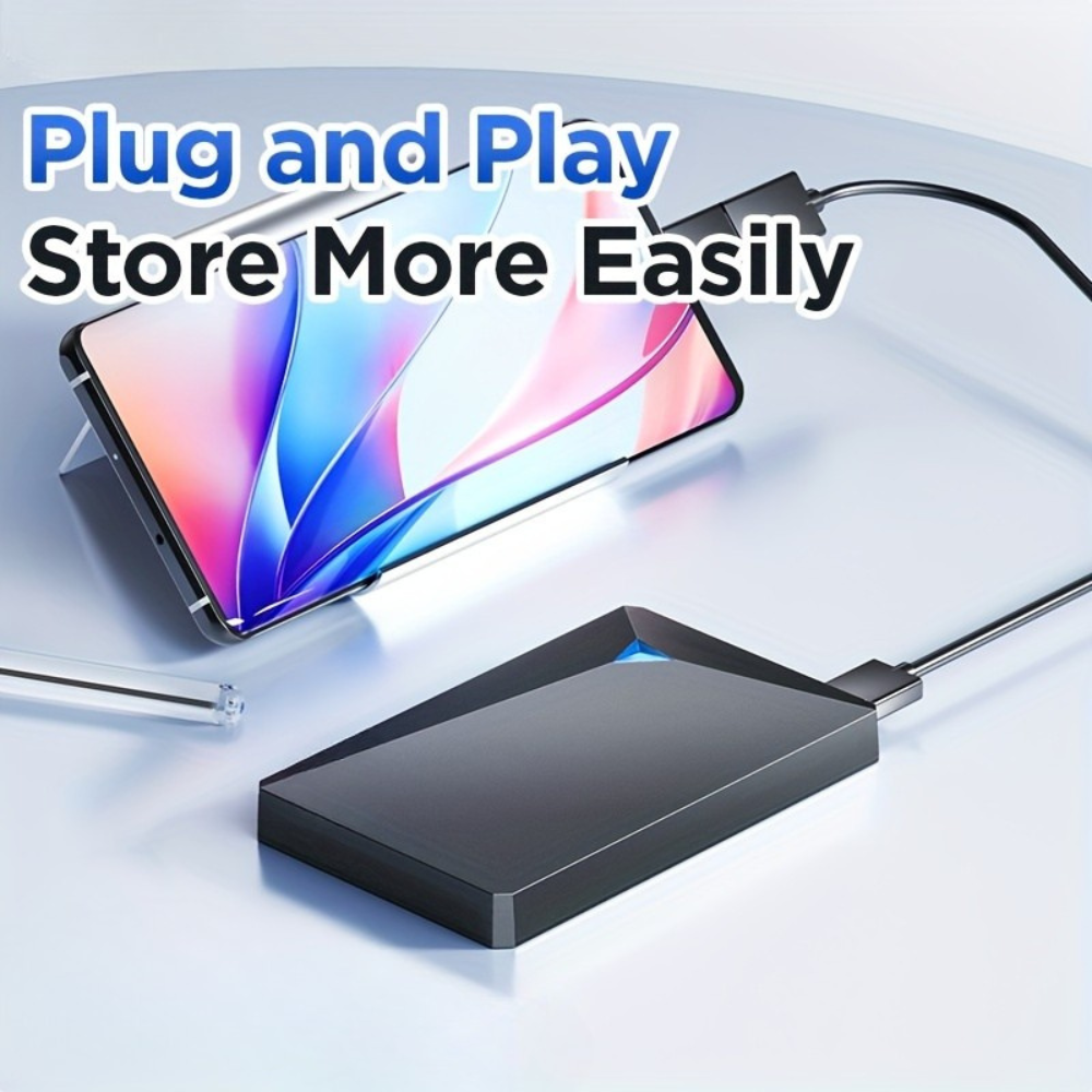 Hard Disk Esterno Portatile USB Archiviazione Trasferimento Veloce Backup
