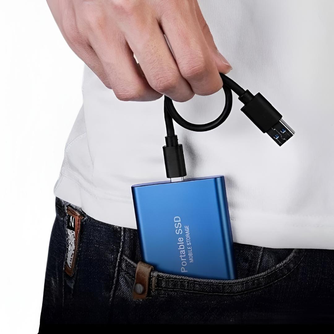 External SSD Portable Storage High Speed USB Drive