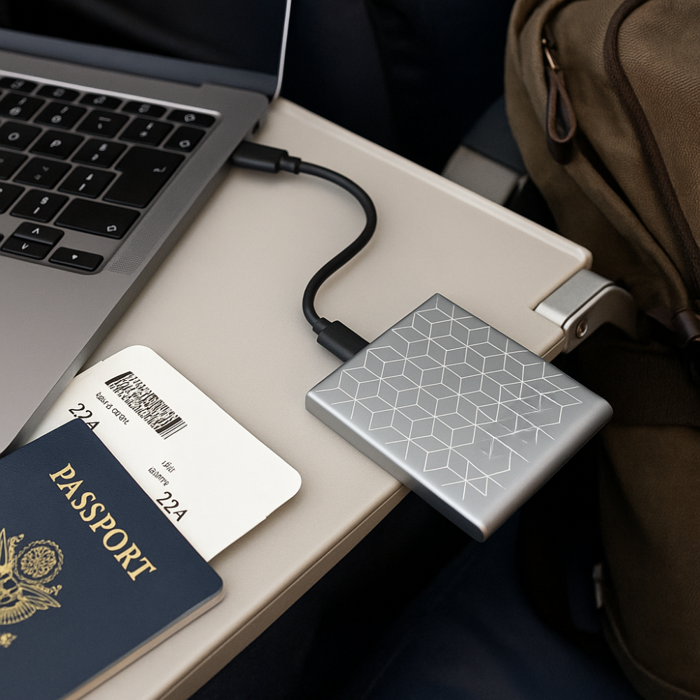 Unità a stato solido esterna portatile SSD ad alta velocità per l'archiviazione dati