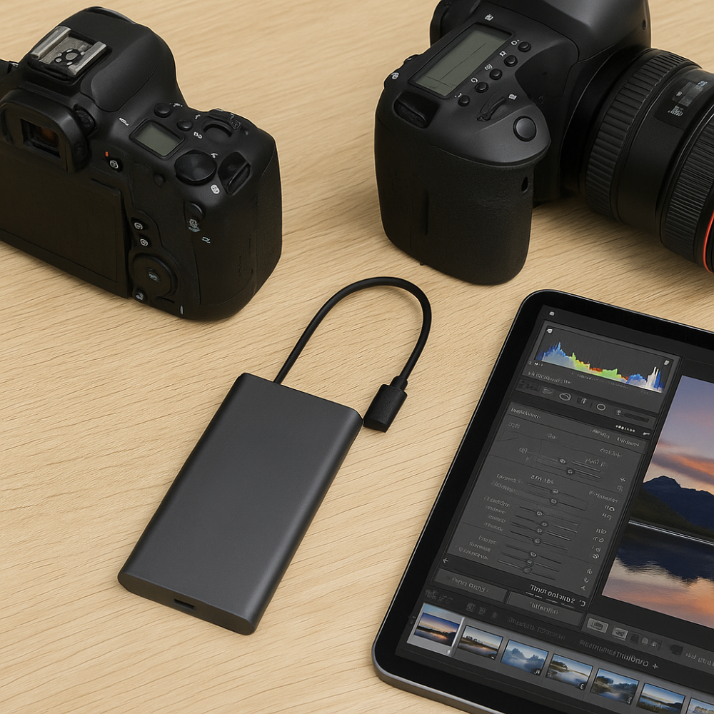 Disco rigido esterno a stato solido portatile SSD ad alta velocità USB C