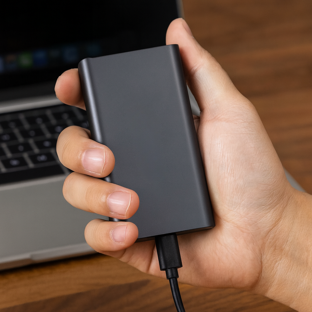 Disco rigido esterno a stato solido portatile SSD ad alta velocità USB C