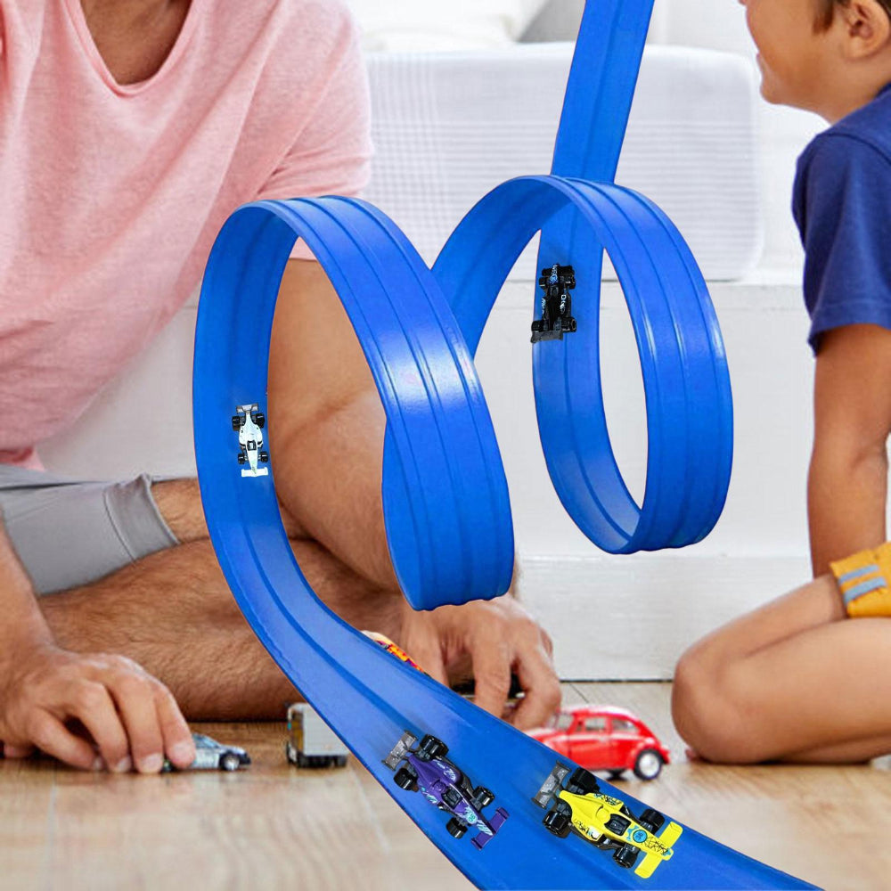 Flexible Race Track Toy Cars Set 6