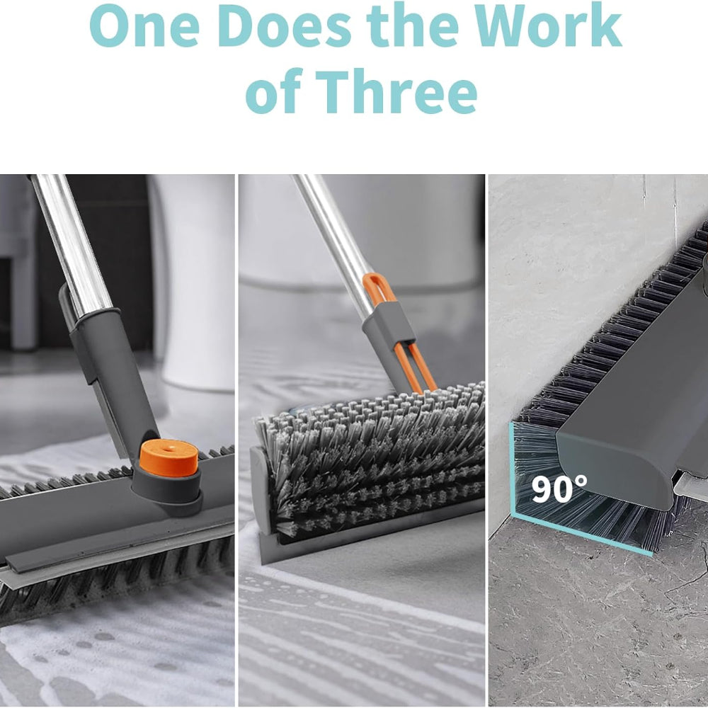 Floor Scrub Brush Heavy Duty Bristle Bathroom Cleaner 3