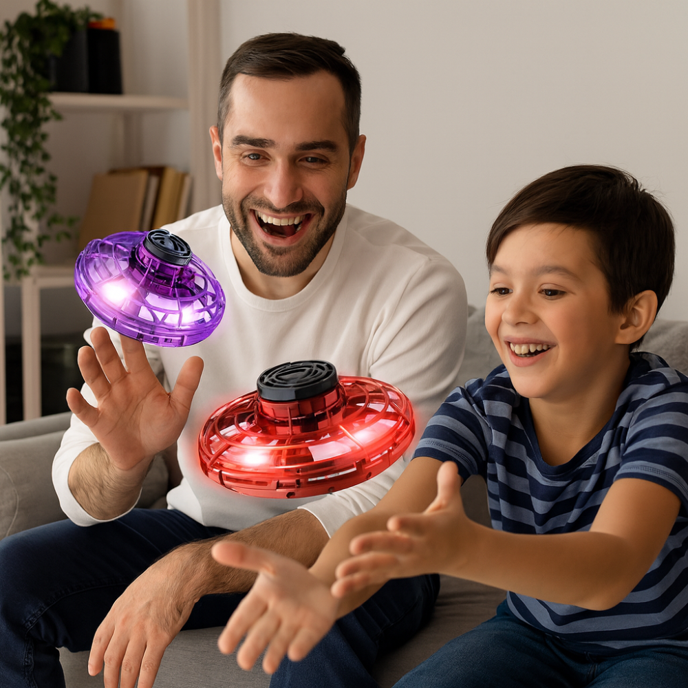 Flying Toy LED Hand Controlled Spinner