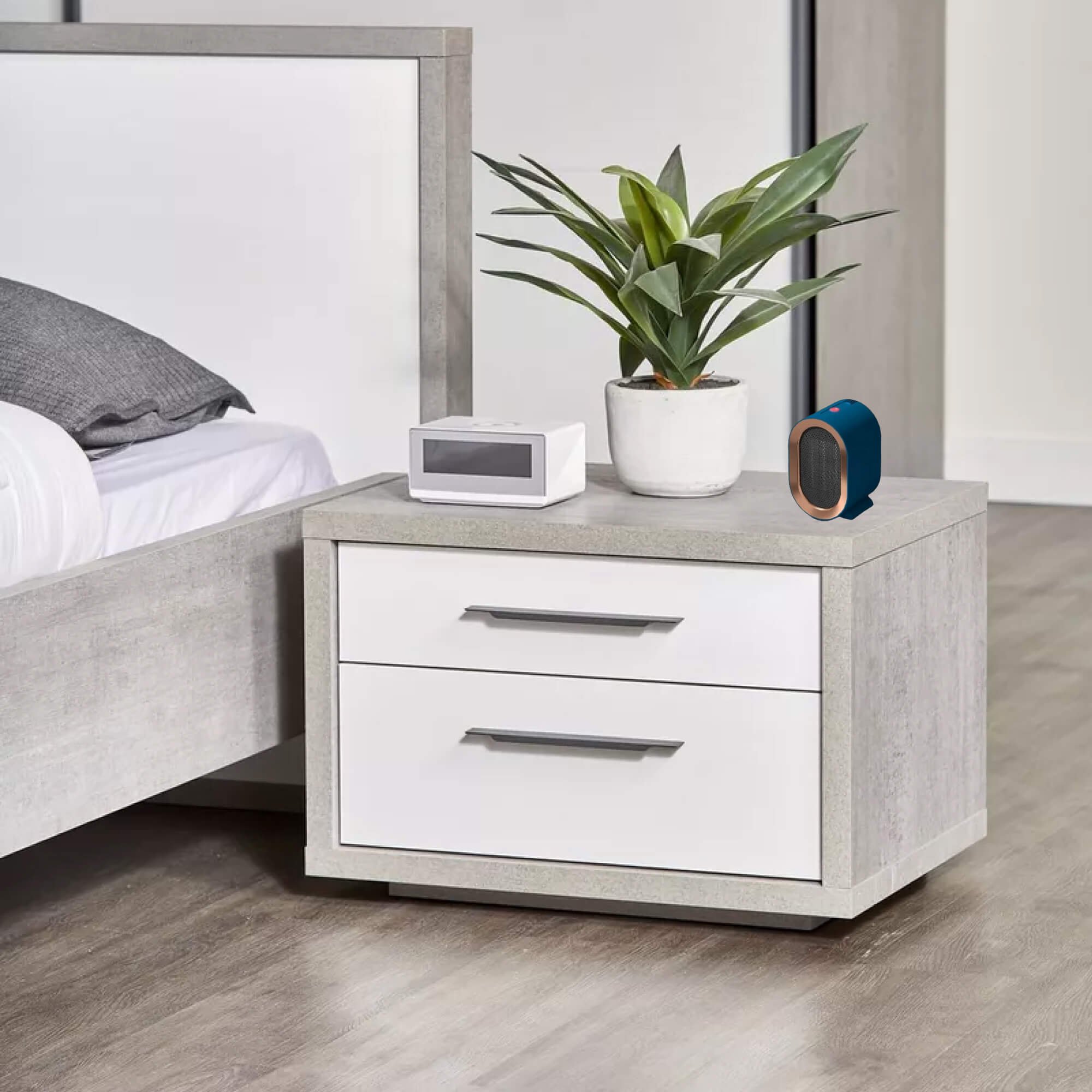 Kompaktní keramický přenosný elektrický ohřívač vzduchu s energetickou účinností