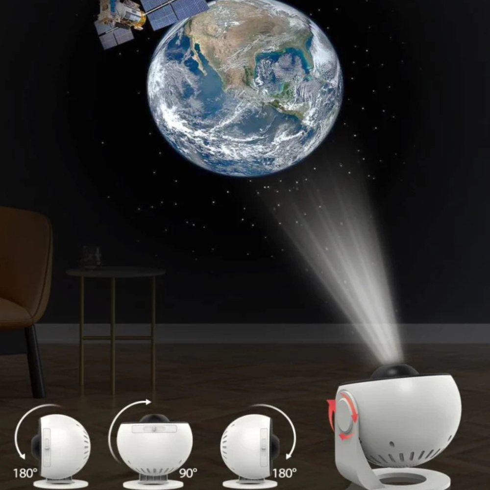Galaxy Projector Lamp 13 HD Space Film Discs Bedroom Decoration