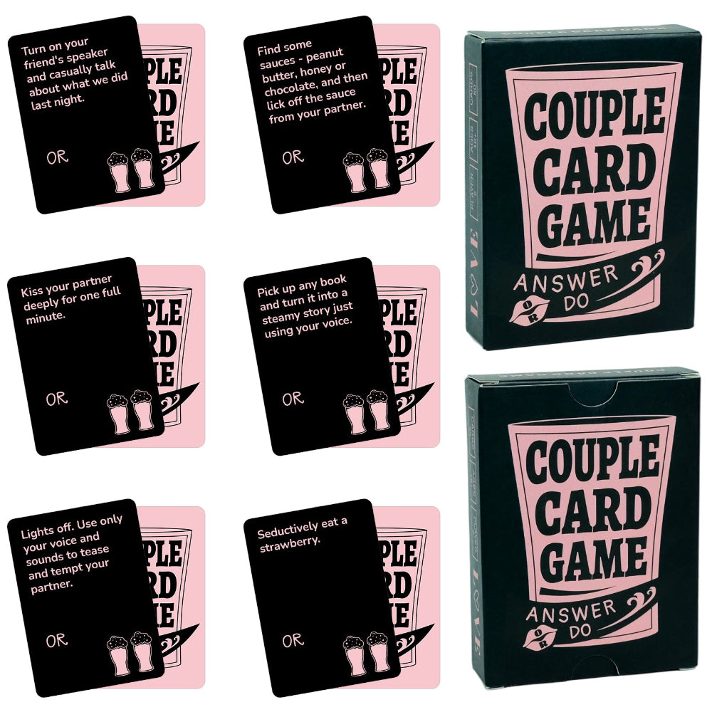 Carte di Conversazione Gioco per Coppie Set per Relazioni