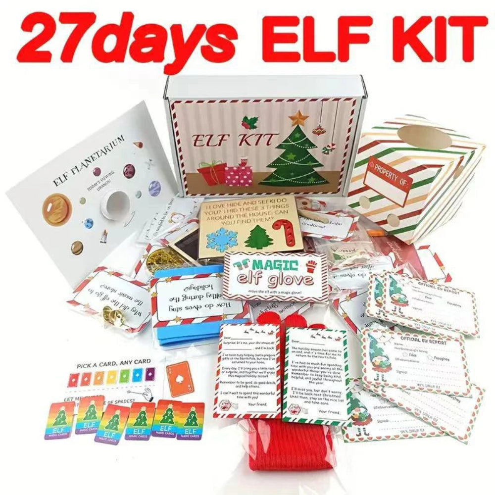 Advent Calendar Gift Box Set Christmas Countdown Display