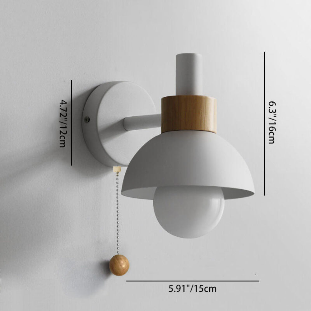 Globe Nordic Macaron Sconce Wall Light 7