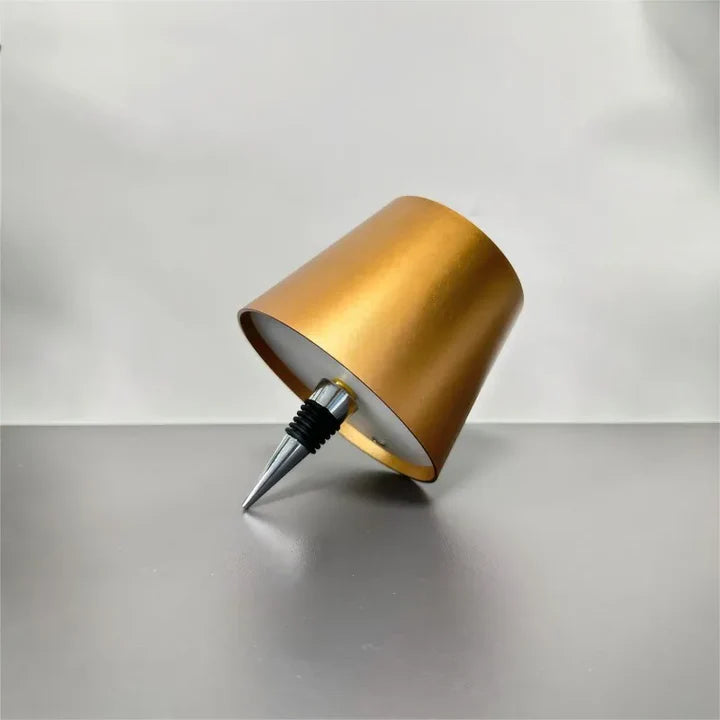 Bottle Light Metal Table Lamp