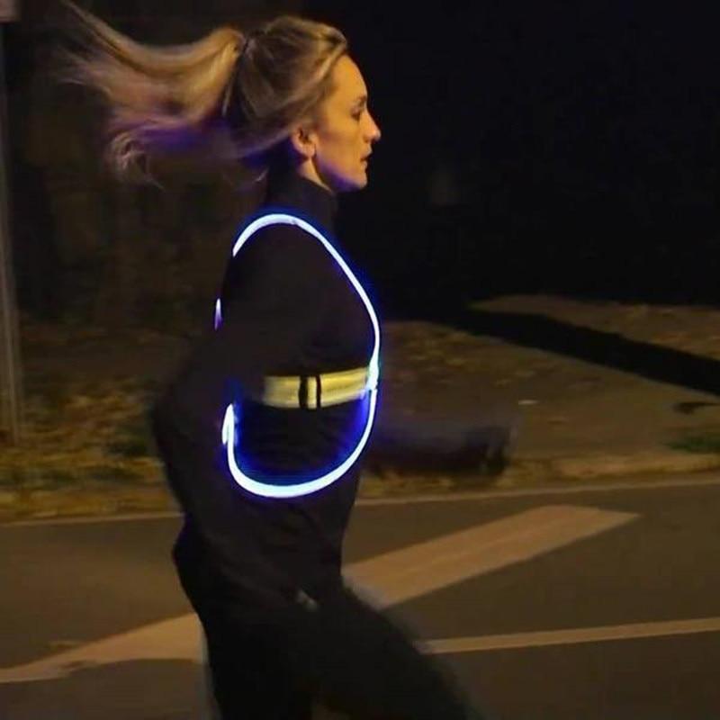 Running Vest High Visibility Reflective Safety Gear