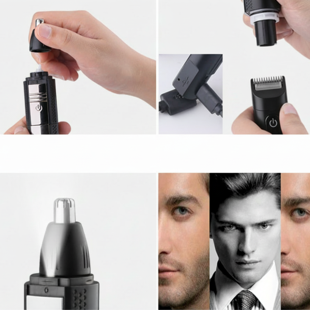 Nose Hair Trimmer Ear Cordless Precision Tool