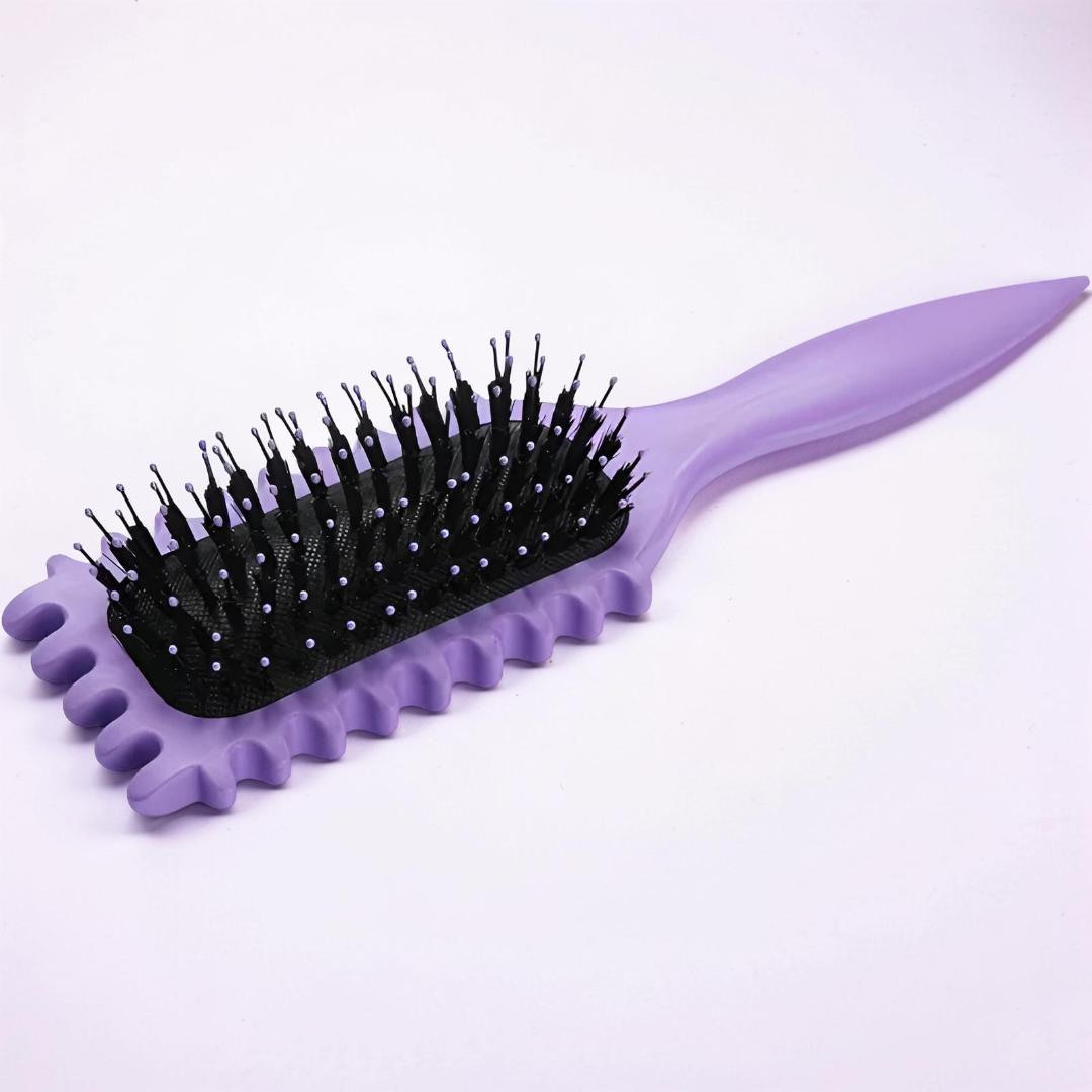 CurlDefine | Anti-Frizz Entwirrbürste für lockiges Haar