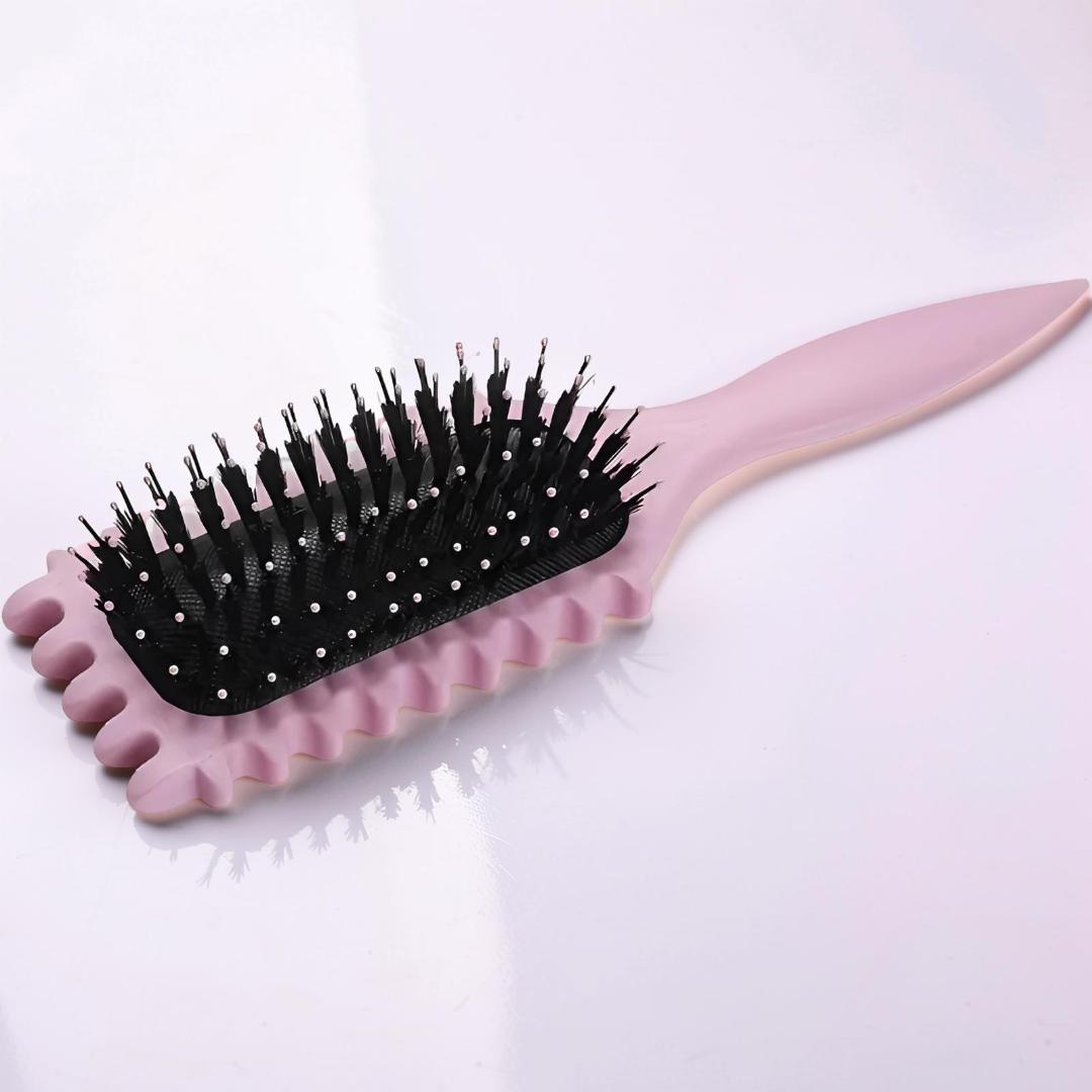 CurlDefine | Anti-Frizz Entwirrbürste für lockiges Haar